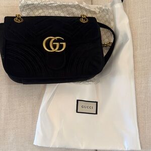 Black and Gold Shoulder Bag